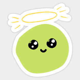 Cute pea friend Sticker